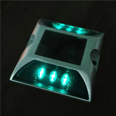 Goujon de route solaire en aluminium moulé